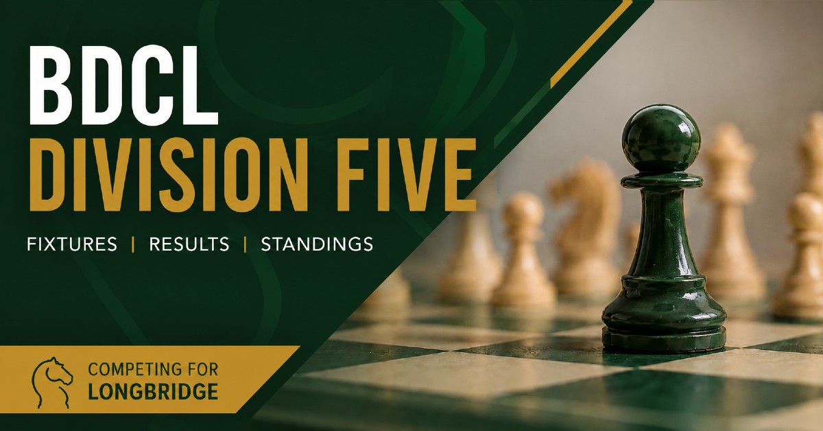 BDCL division five, longbridge chess clubs, chess clubs in birmingham, chess tournaments in birmingham, south Birmingham chess clubs,