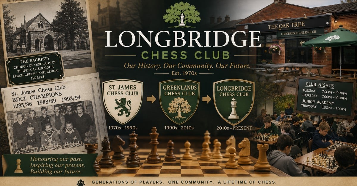 longbridge chess club, st james chess club, greenlands chess club, chess clubs in birmingham,
